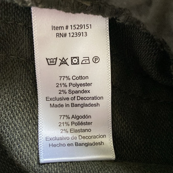 Jachs New York Men's 5 Pocket Pant Two-Way Stretch Straight Fit GREEN - Picture 8 of 10